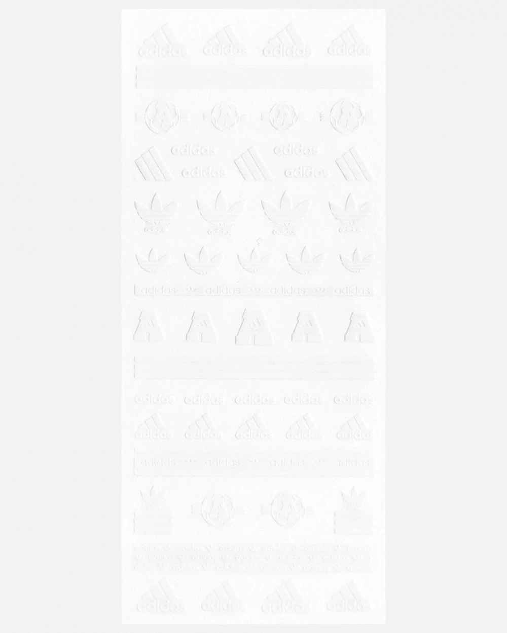 Artex, Наклейки adidas белые 160