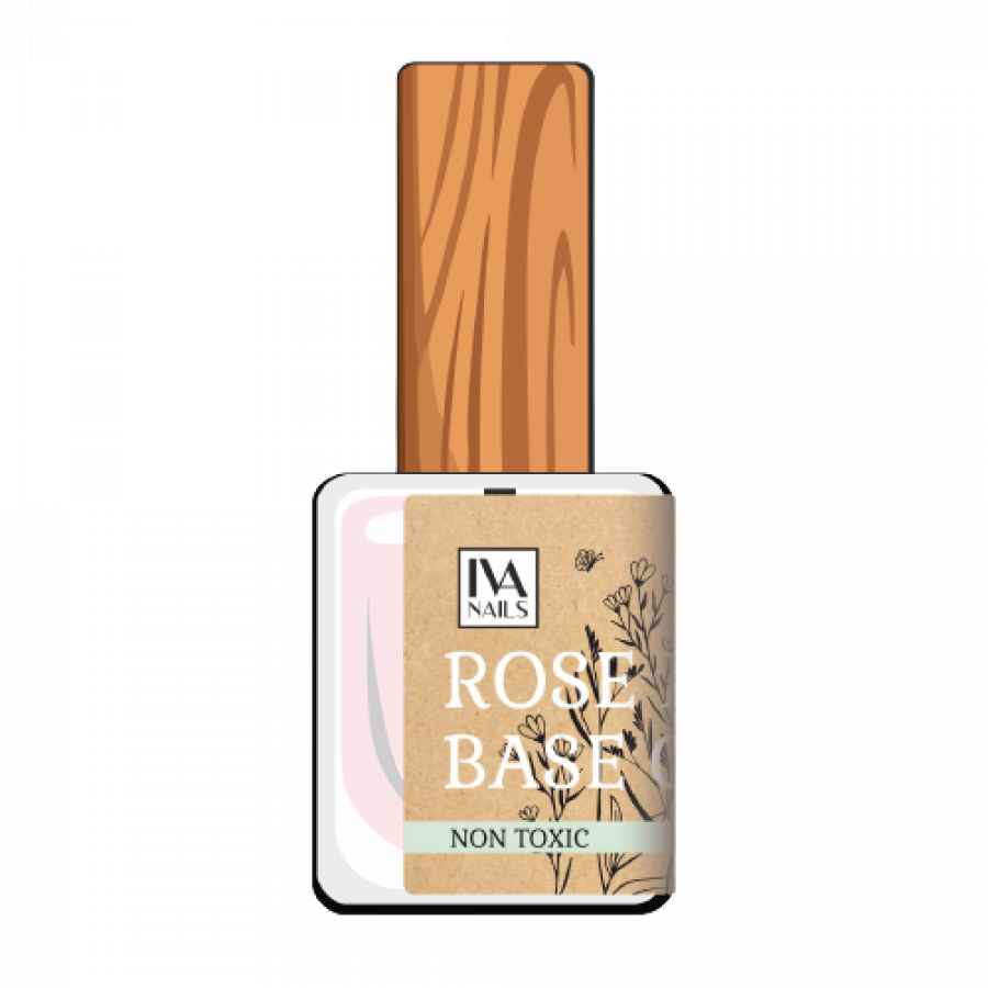 IVA, ROSE MILT Камуфлирующая база Розовая,10мл