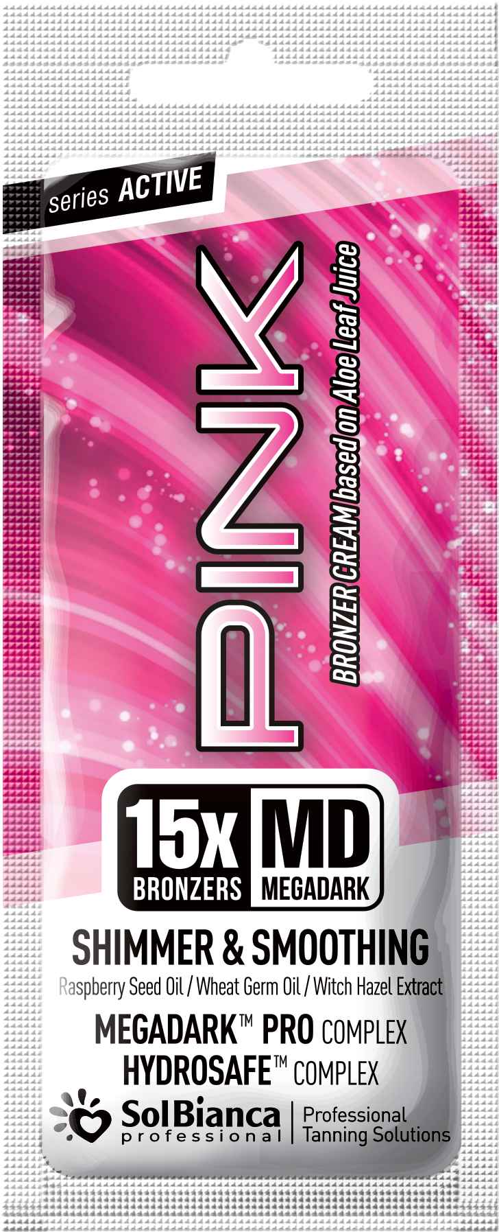Solbianca, Крем-автозагар Pink 15x bronzer, 15мл