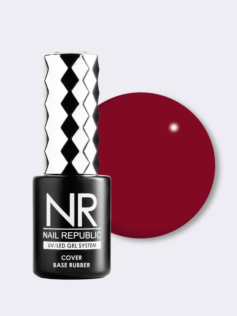 Nail Republic, Камуфлирующая база 093 Lady in Red, 10мл