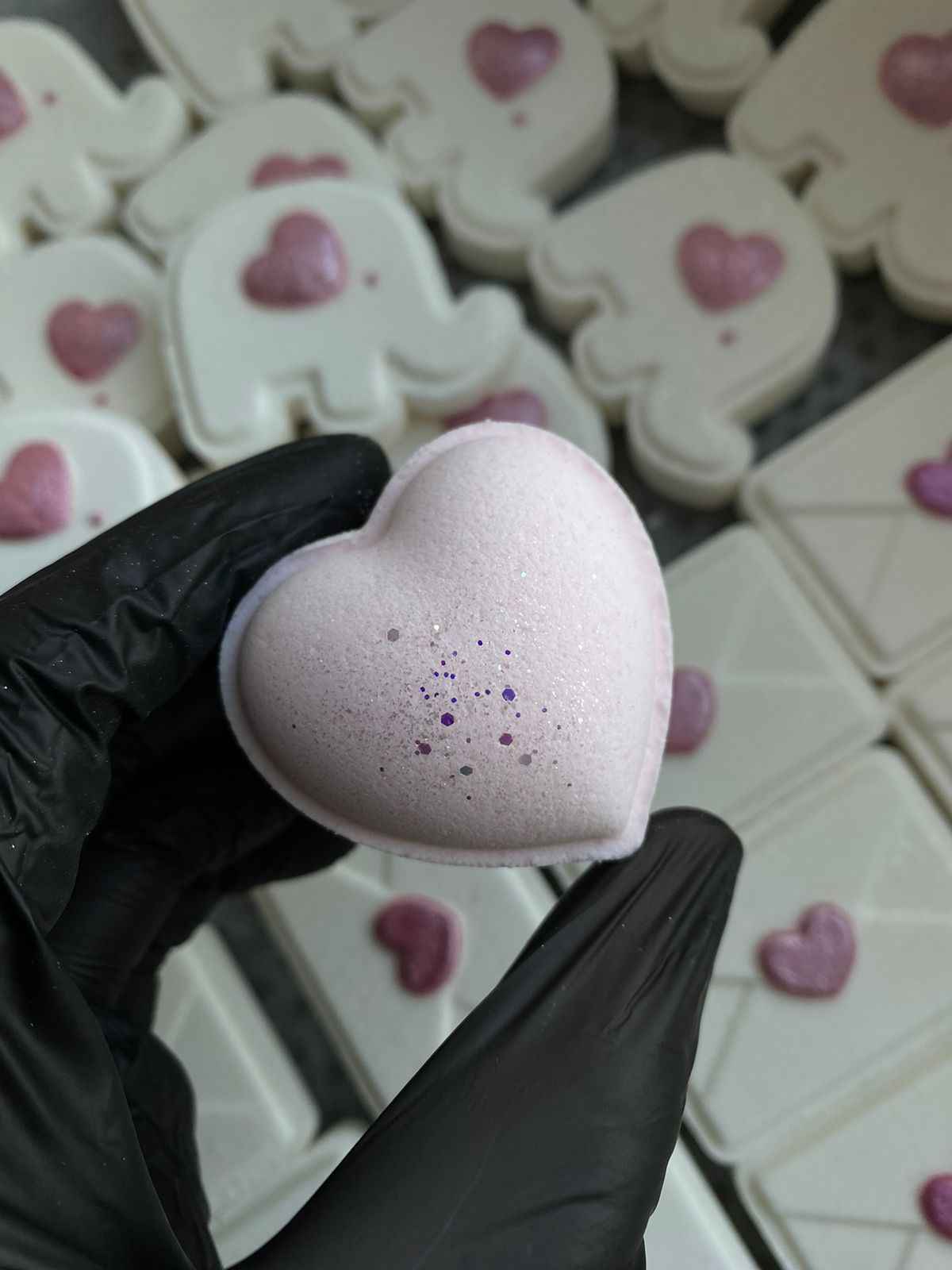 Бомбочка для ванны Сердечко маленькое