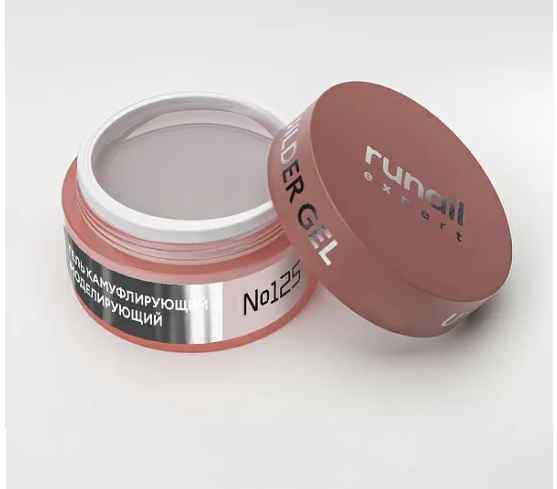 Runail Expert, Гель моделирующий UV BUILDER GEL №125, 50г