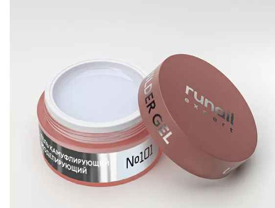Runail Expert, Гель моделирующий UV BUILDER GEL №101, 50г