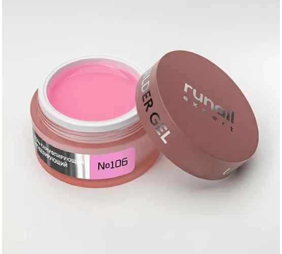 Runail Expert, Гель моделирующий UV BUILDER GEL №106, 50г