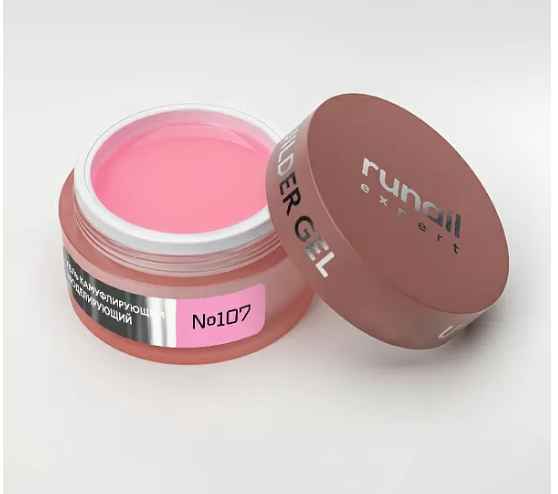 Runail Expert, Гель моделирующий UV BUILDER GEL №107, 50г
