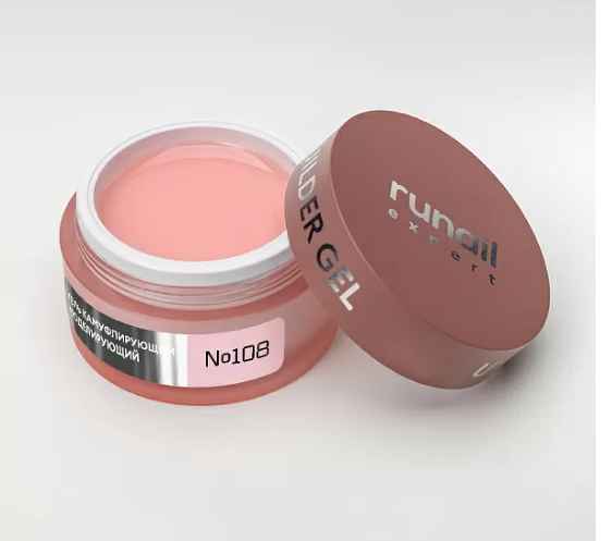 Runail Expert, Гель моделирующий UV BUILDER GEL №108, 50г