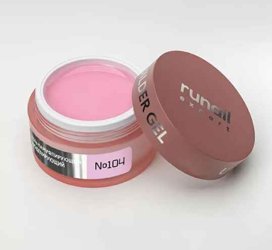 Runail Expert, Гель моделирующий UV BUILDER GEL №104, 15г
