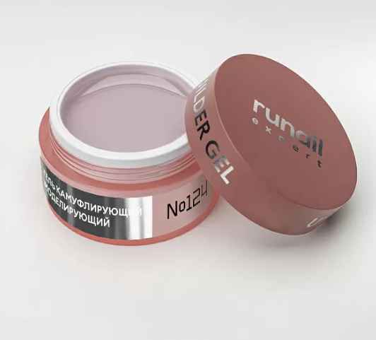 Runail Expert, Гель моделирующий UV BUILDER GEL №124, 50г