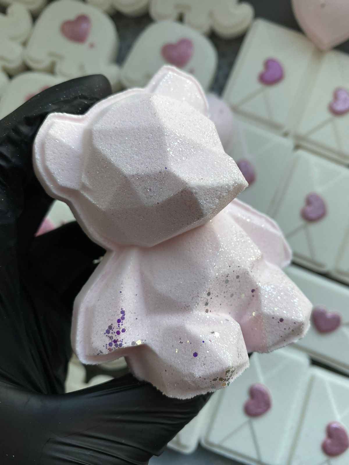 Бомбочка для ванны Мишка