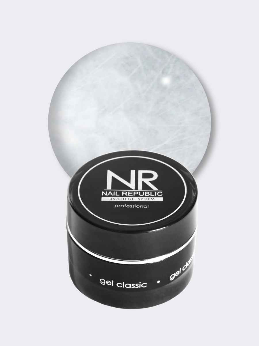 Nail Republic, Моделирующий гель со стекловолокном 131 Fiber gel Milk, 15гр