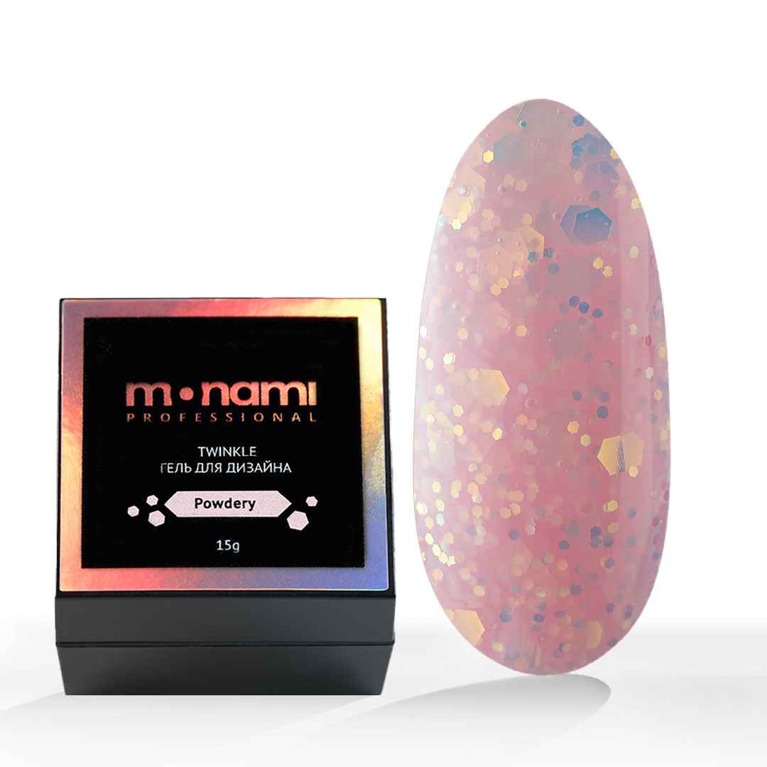 Monami, Моделирующий гель Twinkle Peach, 15 гр