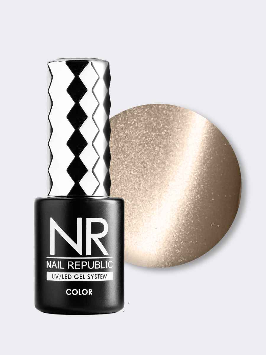 Nail Republic, Гель-лак Satin Cat-140, 10мл