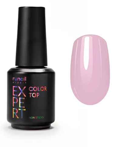 Runail Expert, Топ цветной Top Color Non Sticky 156, 18мл