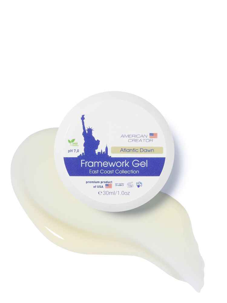 American Creator, Framework Gel West Coast Collection Laguna Dream Гель для наращивания, 30мл
