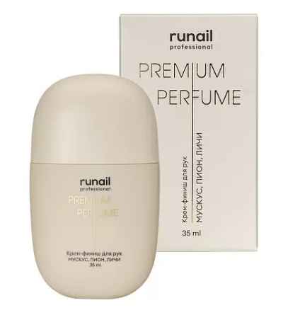 Runail, Крем-финиш для рук с мочевиной 10% (мускус, пион, личи) №9984, 35мл