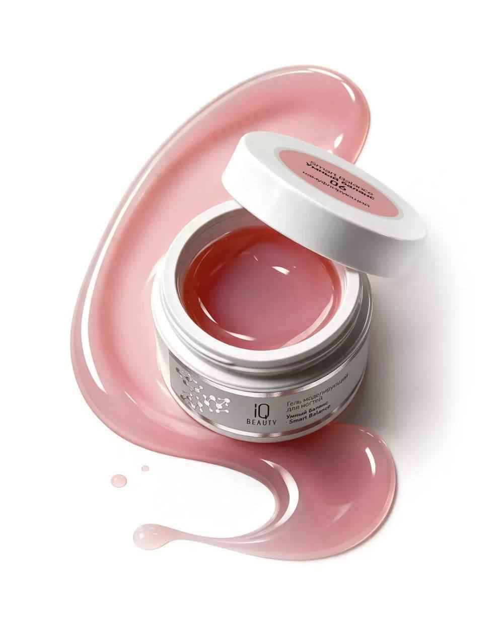 IQ BEAUTY, Гель моделирующий для ногтей Умный баланс Smart Balance 06, 30гр