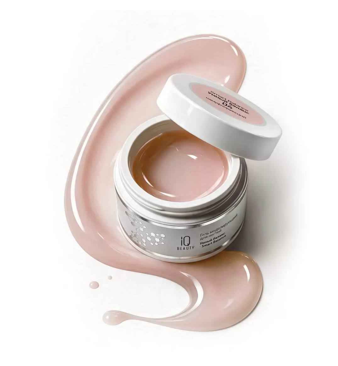 IQ BEAUTY, Гель моделирующий для ногтей Умный баланс Smart Balance 04, 30гр